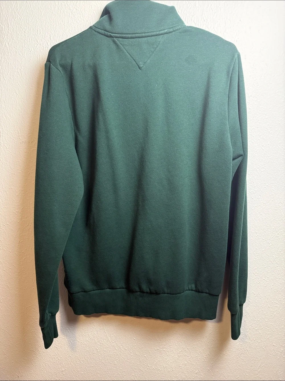 Tommy Hilfiger Men's Dark Green Half-Zip Pullover